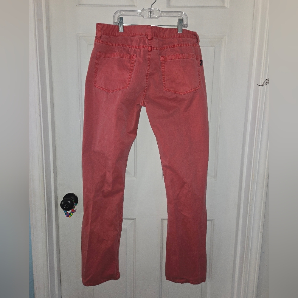 Vineyard Vines Red Mens 5 Pocket Pant 32 X 34 - Picture 3 of 7